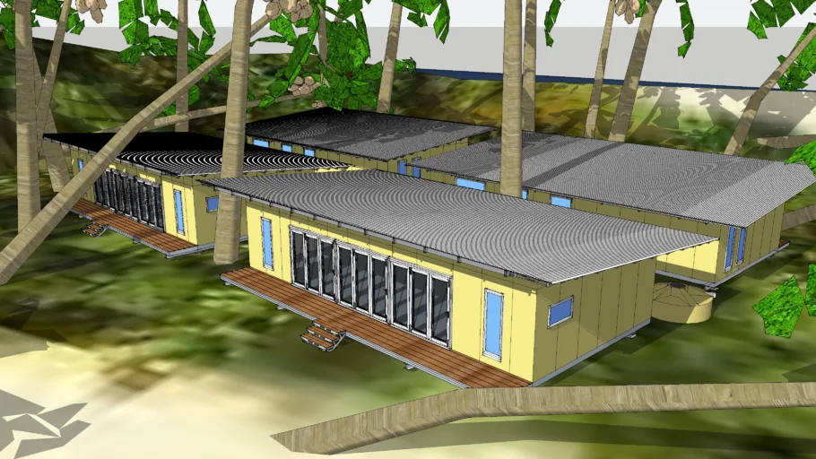 Eco Home 3B 105 m2 Carbon Aware Eco Tourism Accommodation/Building