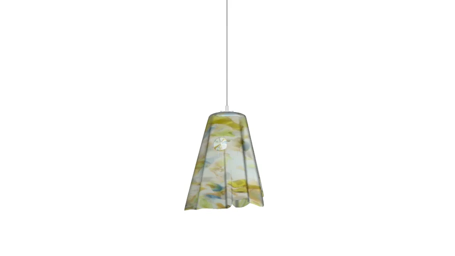 Glass pendant lamp LAVA II LGH0572