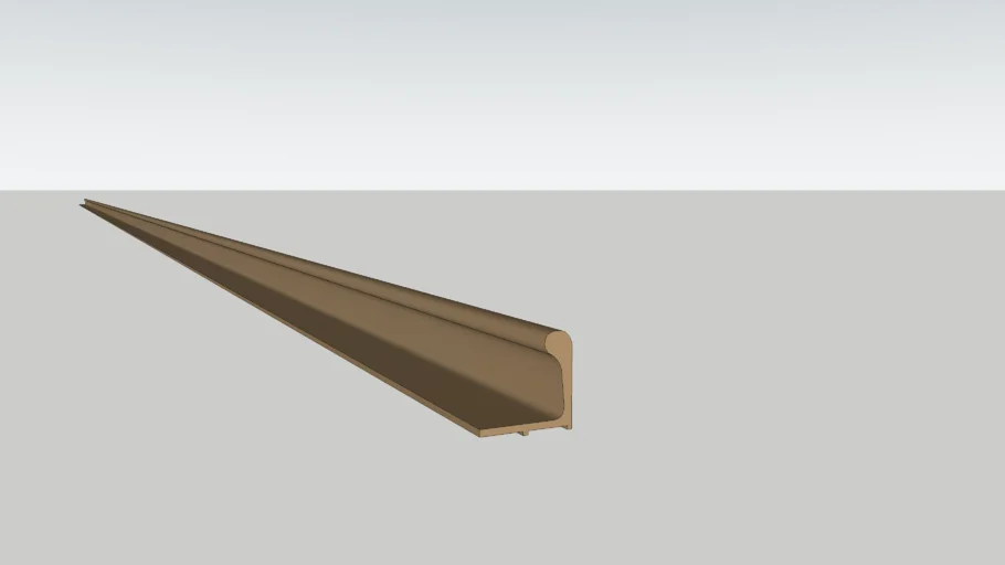Cabinet handle profile