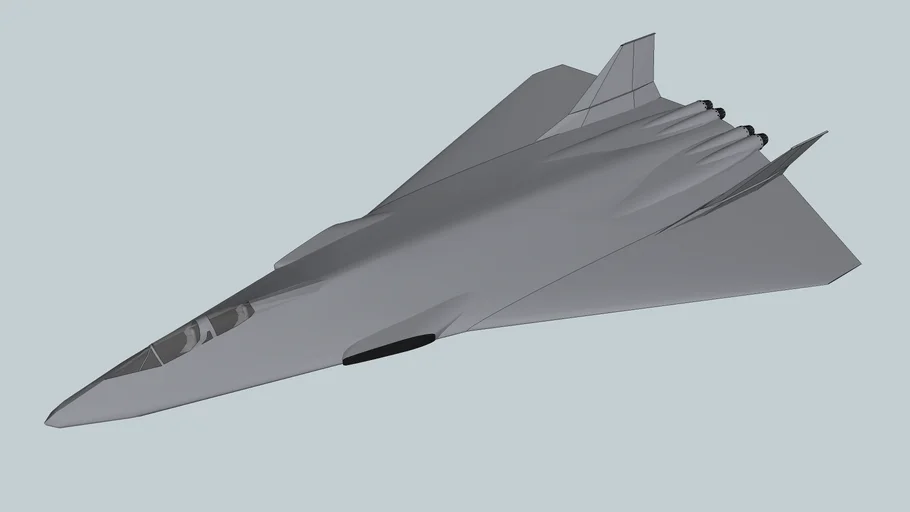Supersonic Bomber - Work in progress 2