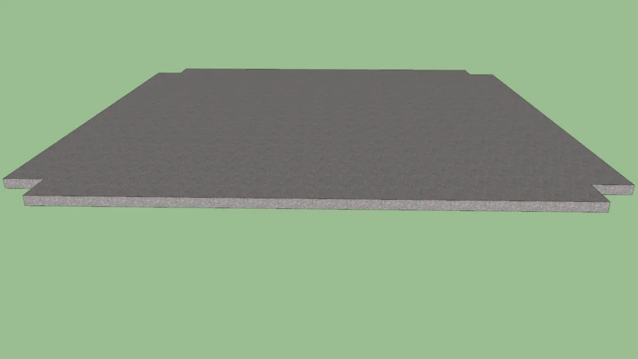 PISO DE CONCRETO 6X6m, x .10Cm