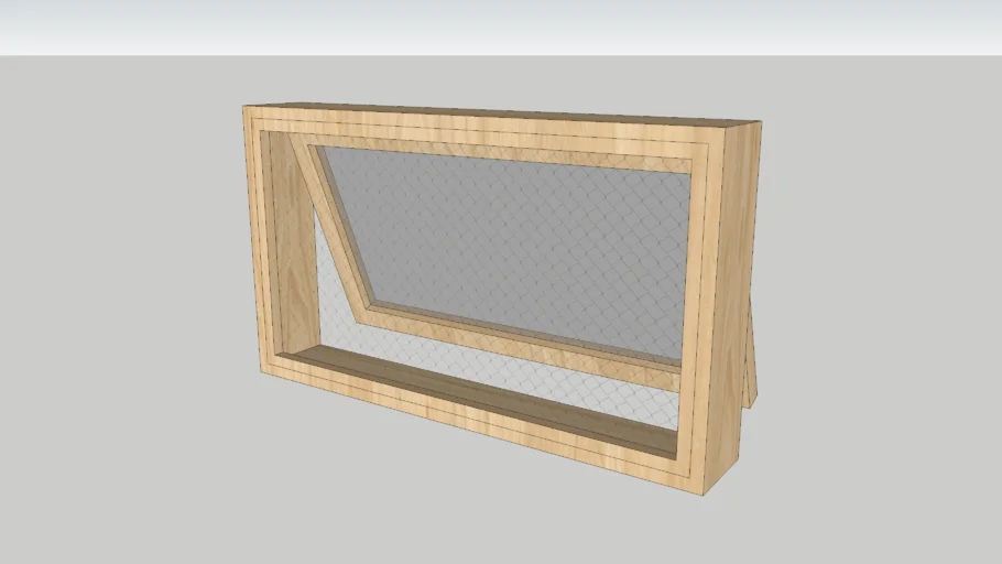 Push Open Window