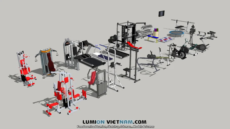 gym equipment's
