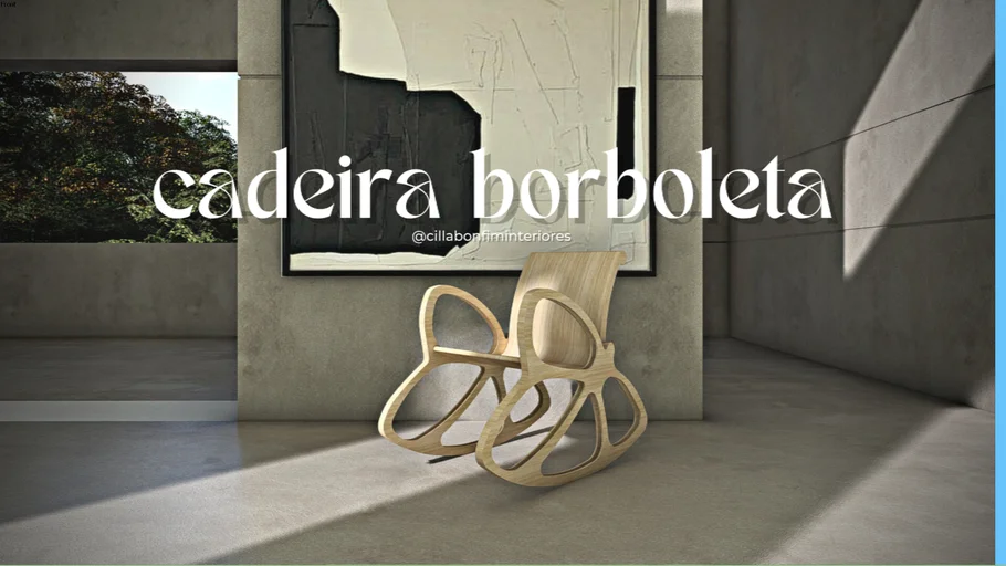 Butterfly chair - cadeira borboleta