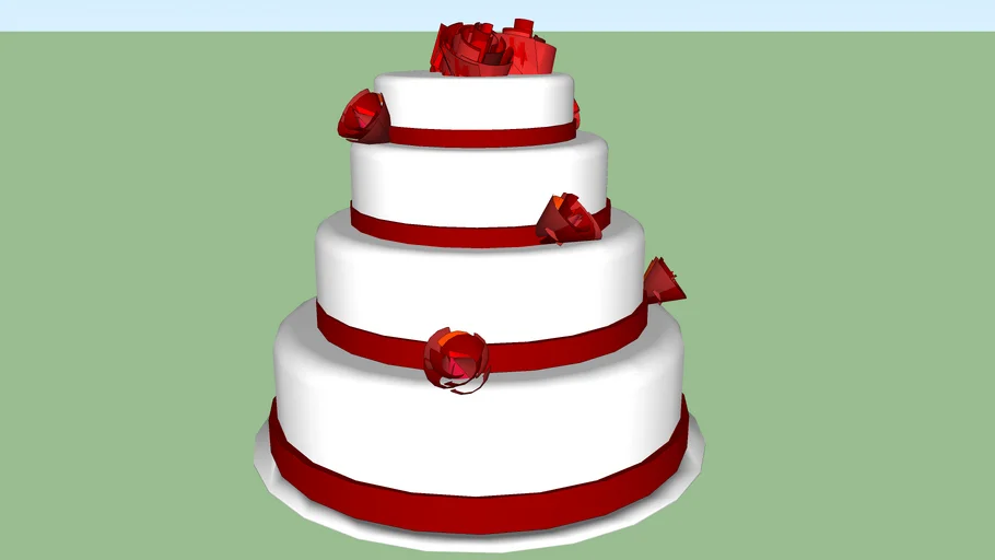 Wedding Cake | 3D Warehouse