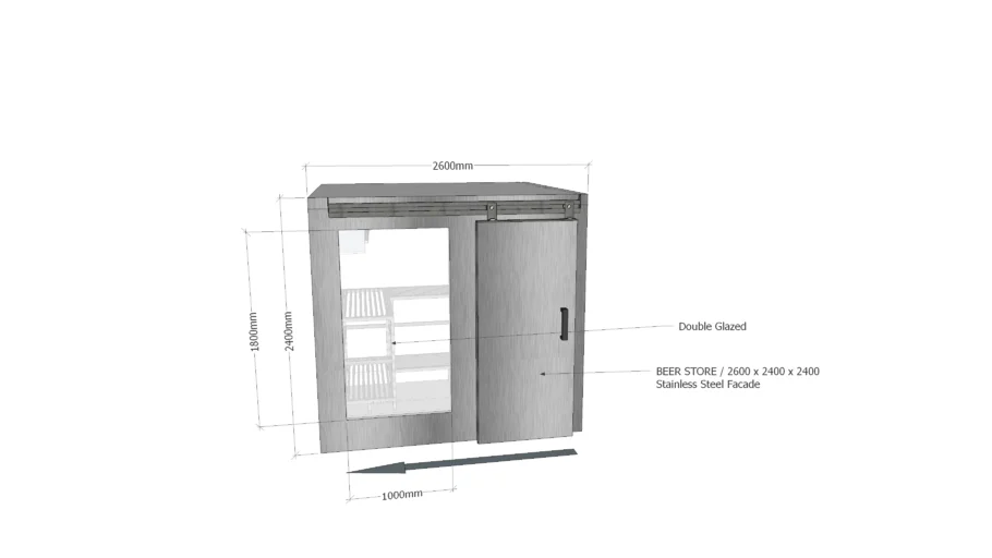 Beverage Store / Beer Store Cold Room