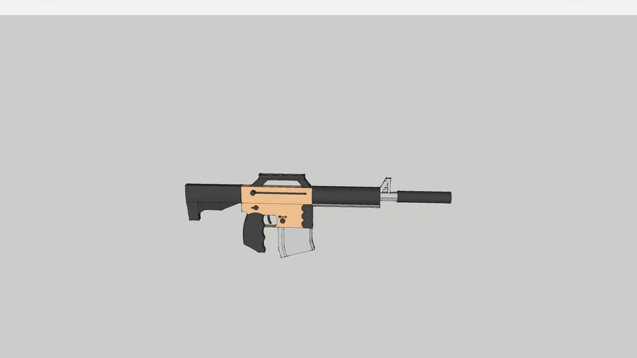 my first gun modle | 3D Warehouse