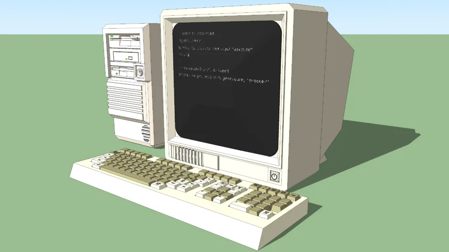 Old timey computer
