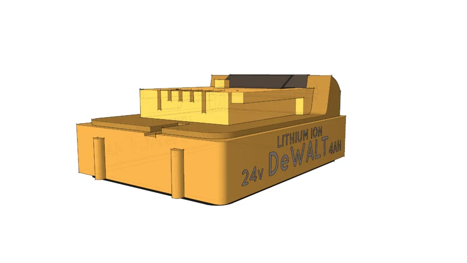 Battery-Lithium ION, DeWALT, 24V