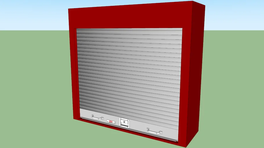 Dover Roller Shutter In Cabinet 2