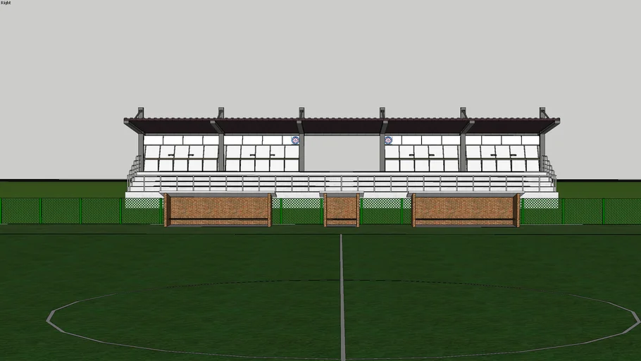 Tribina, Soccer stands, Moslavac