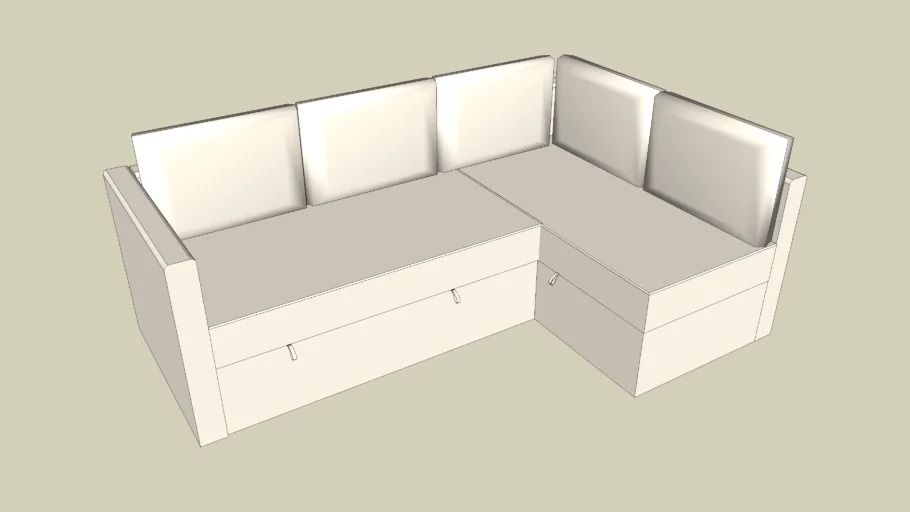 IKEA FAGELBO : Canapé d'Angle convertible