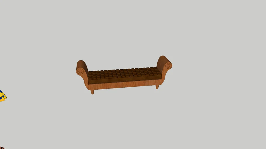 Sofa bench for bedroom