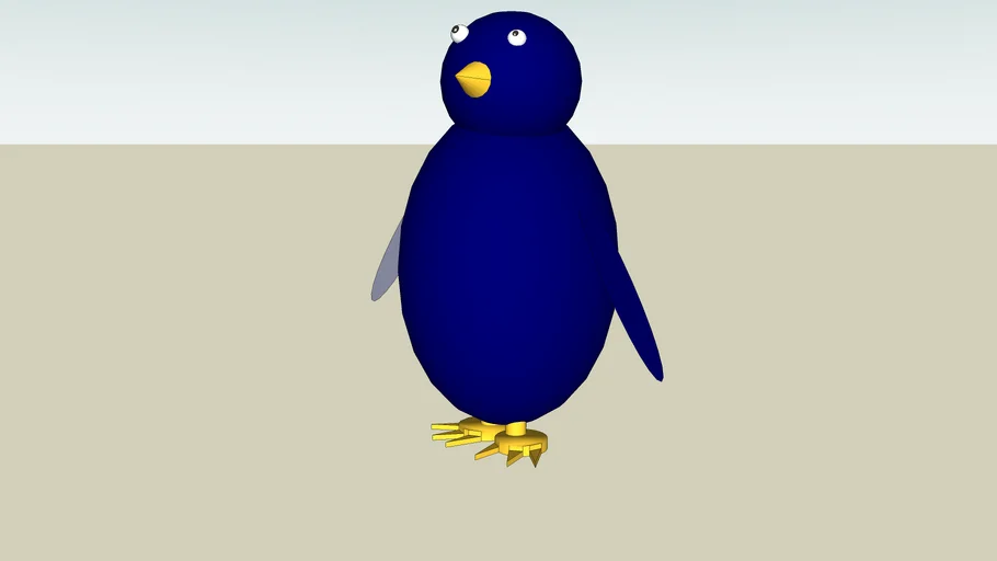 Blue Penguin | 3D Warehouse