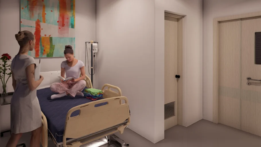 HOSPITAL PRIVATE PATIENT ROOM