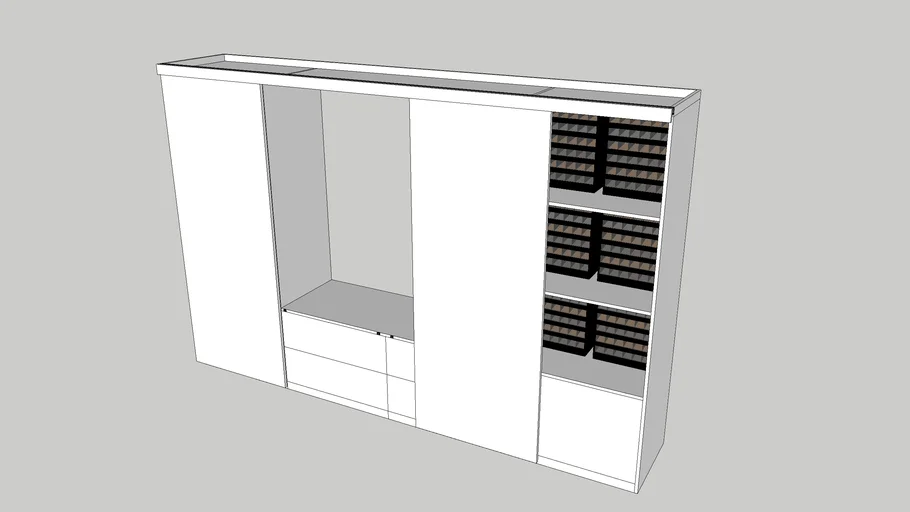 Mueble Escolar de Almacenamiento