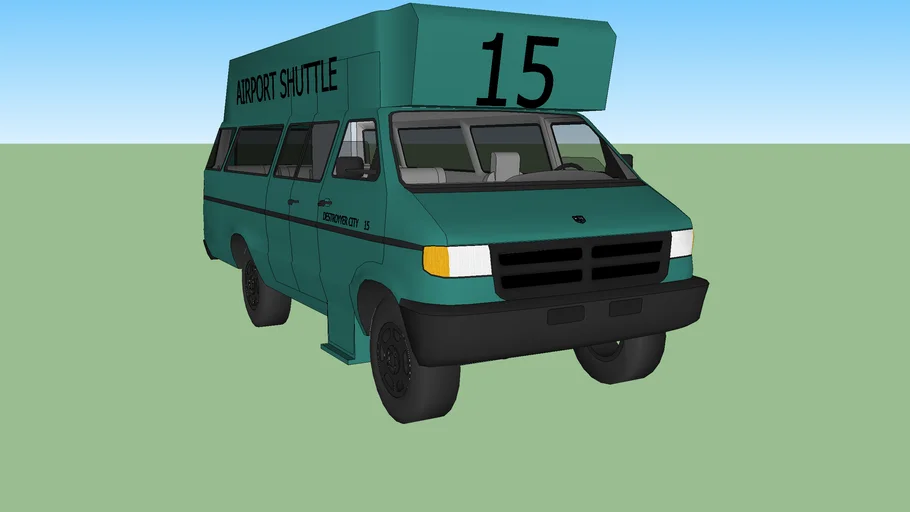 2002 Dodge RAM Wagon 3500 airport shuttle (handicap) #15