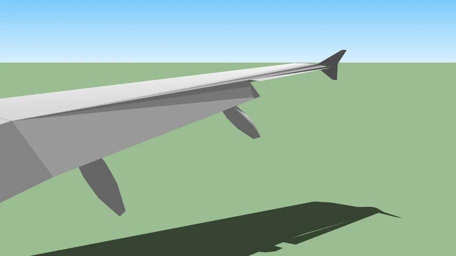 Template - Airbus A320-232 in landing configuration