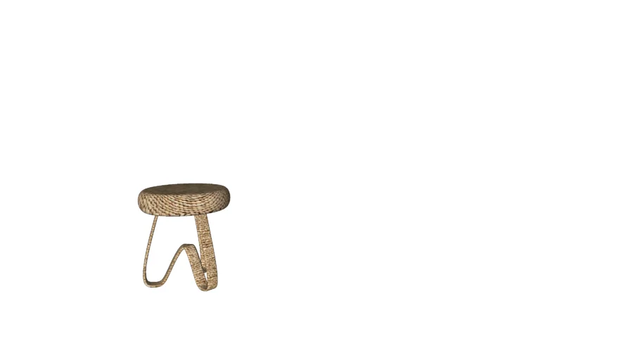 Woven Seagrass Stool
