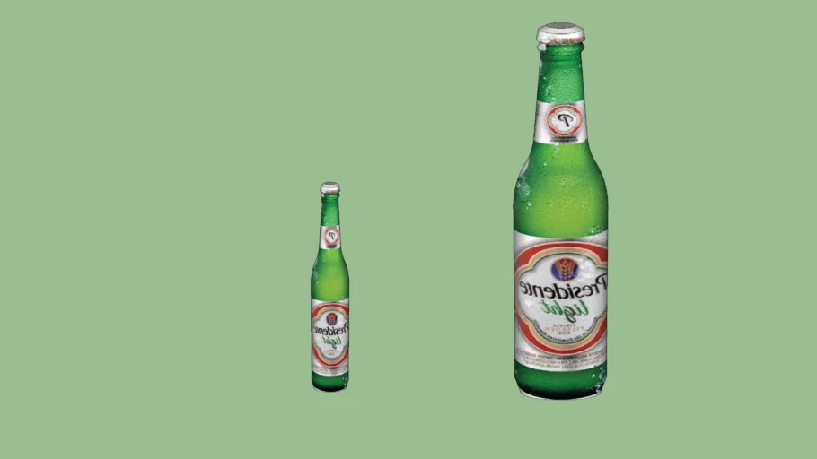 cerveza presidente /botella