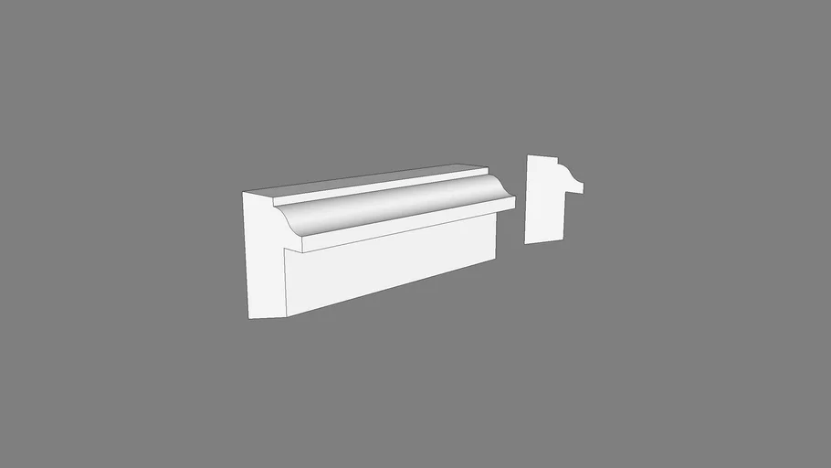 KB196 Back Band 1 1/4″ x 1 3/4″
