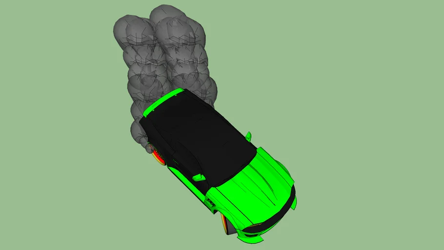 Mustang GT Drifting