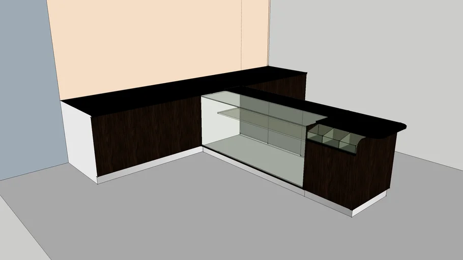 glass counter