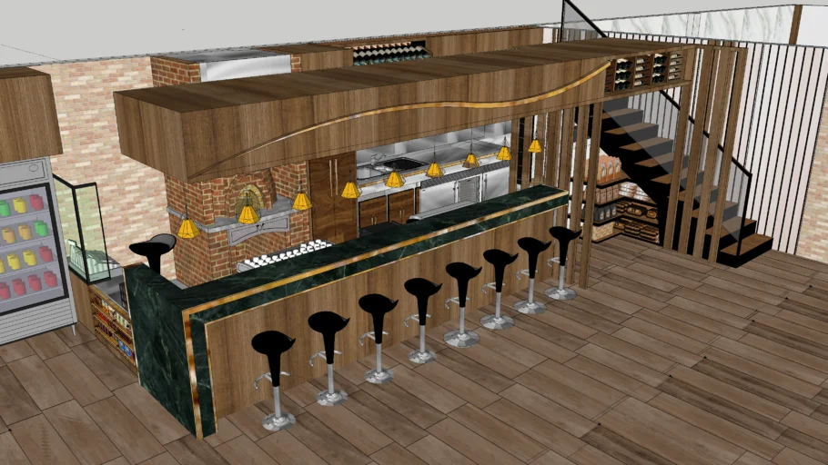 Casie's Coffee Shop Counter