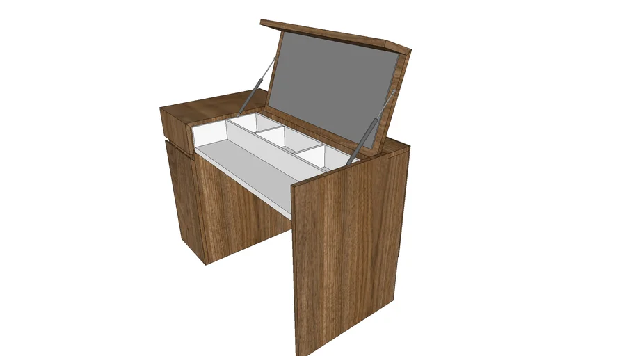 Makeup table