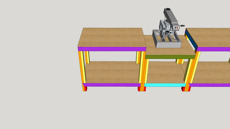 Radial Arm Saw Stand