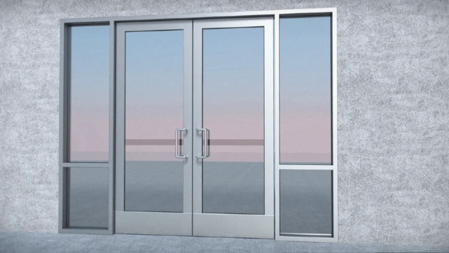 Modern Commercial Storefront Component