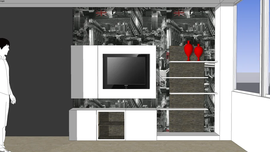 entertainment TV - mueble de eentretenimiento