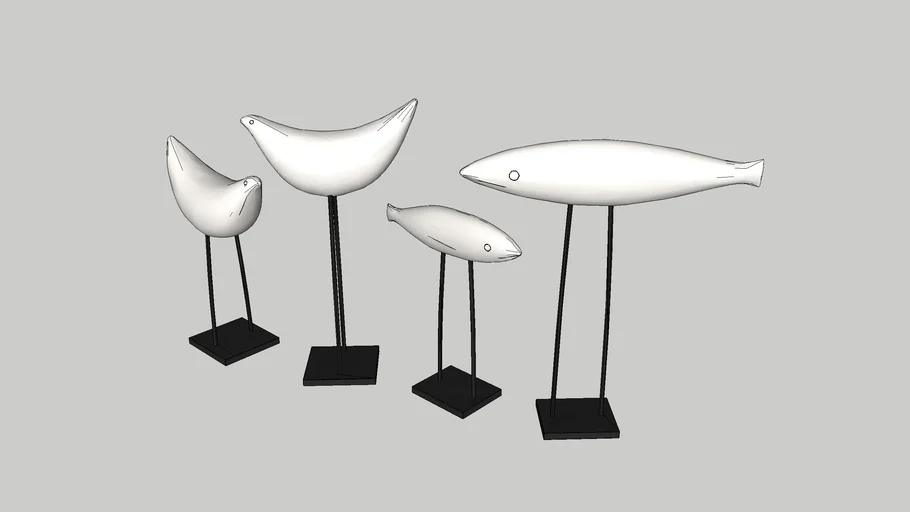 fish decoration | 3D Warehouse