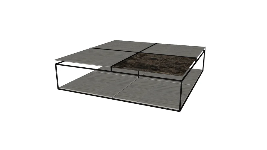 Mesa de centro 140x140 Revoar SACCARO