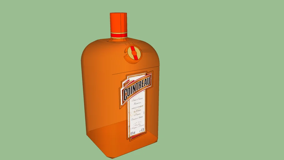 Cointreau Bottle - Made By Lewis071