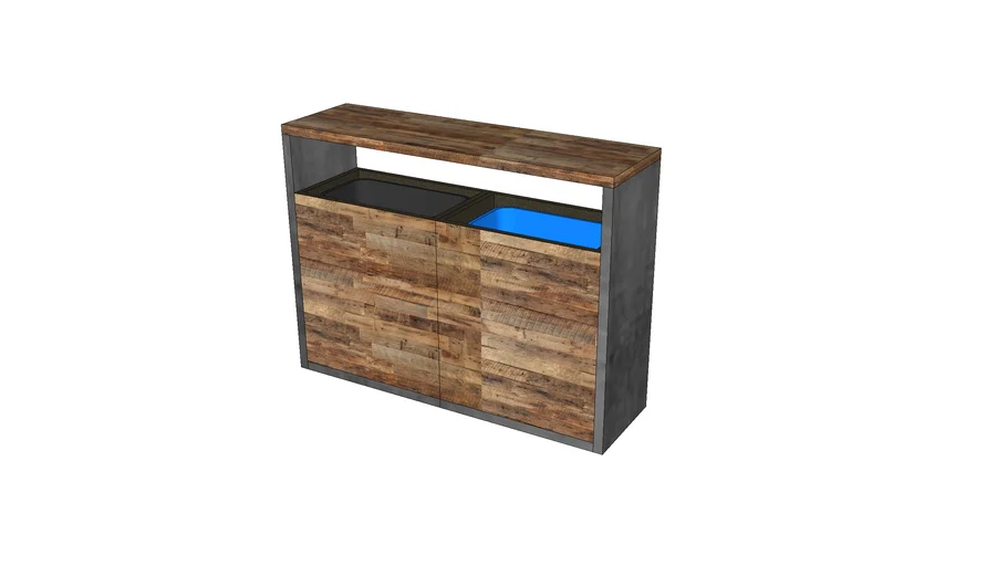 trash bin cabinet