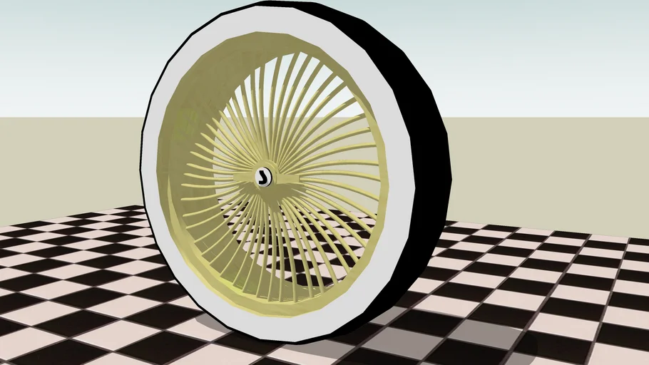 wire wheel | 3D Warehouse