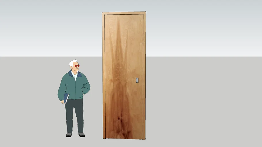 Door wood 260x80