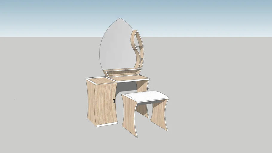 makeup table