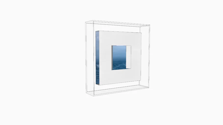 Quadro - janela acrilico 2