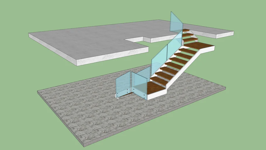 escalera U