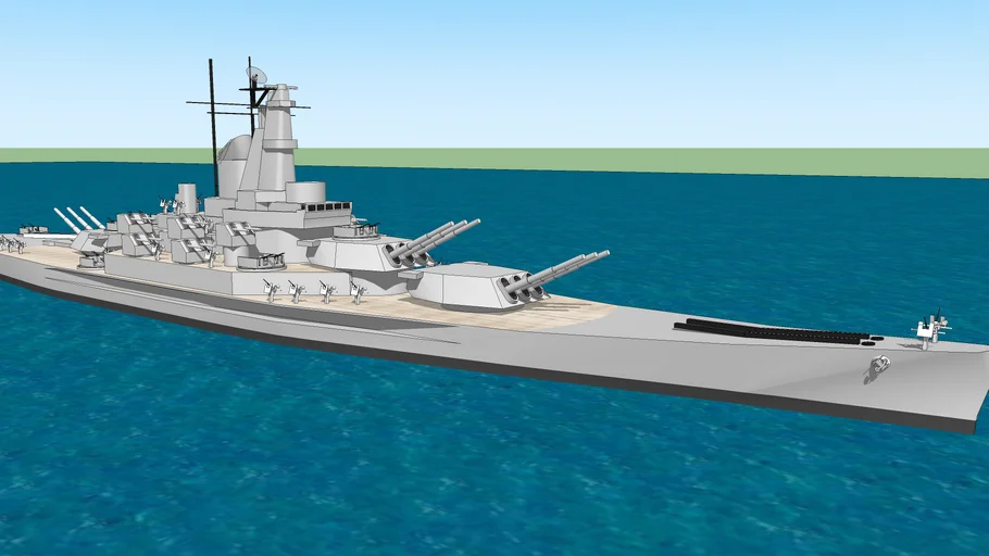 USS Alabama BB-60