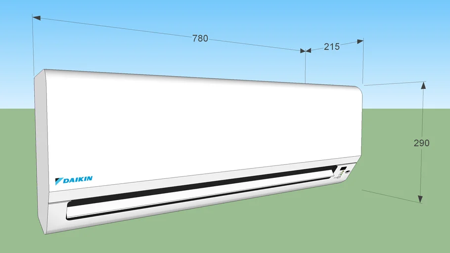 Daikin Klima İç Ünite 3D FTXS