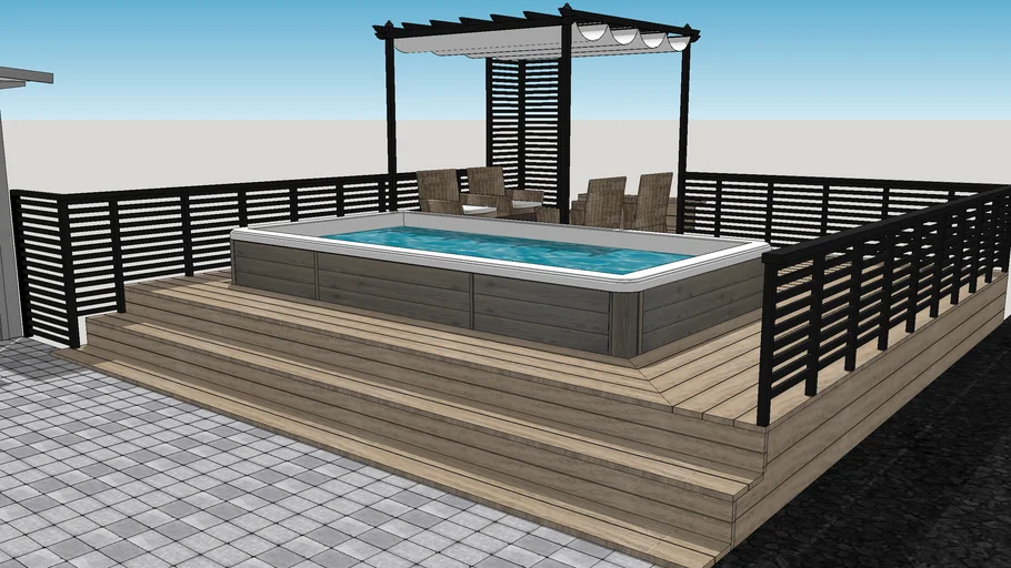 Swimspa/swimming pool