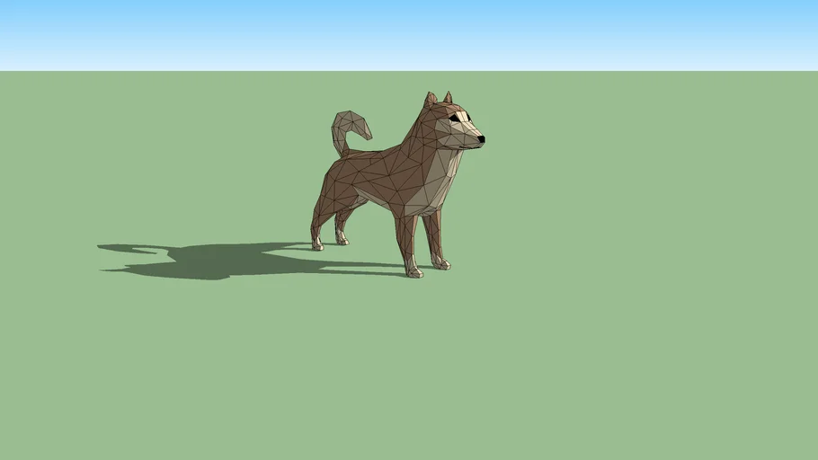 Low Poly Dog