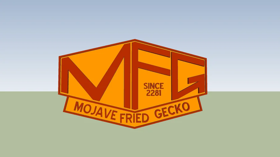 Mojave Fried Gecko Logo