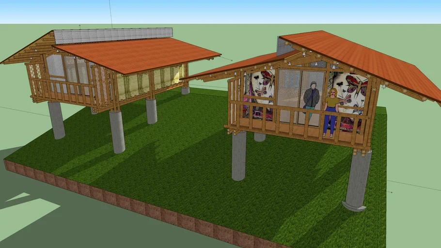 CASA FILANDIA GUADUA Y BAMBU COLOMBIA
