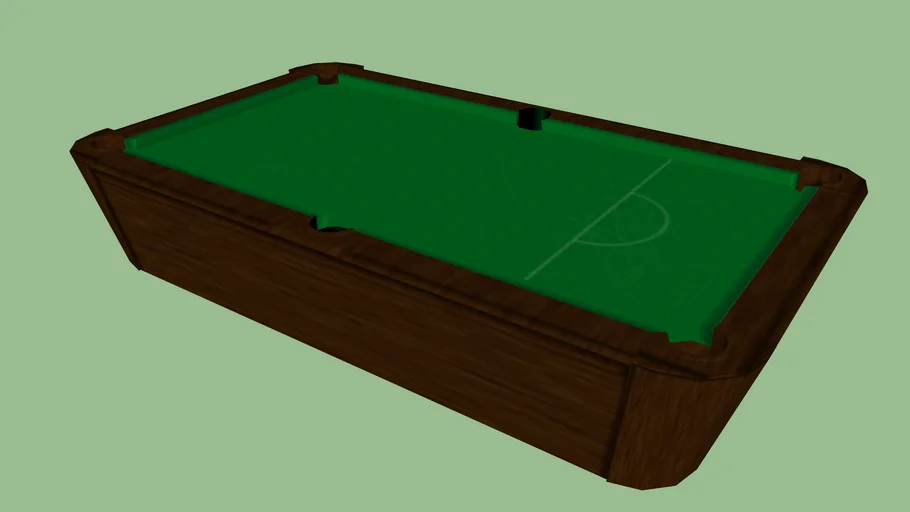 Classic Billiards Table
