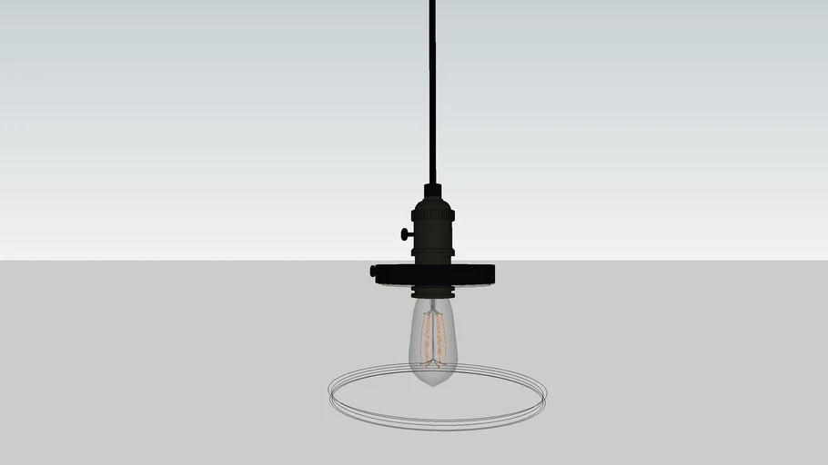 Lampara Colgante de Vidrio Industrial - LAMP Glass