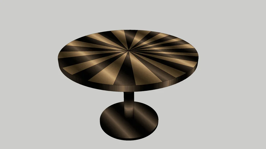 Round Metal Table